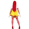 Disfraz de Payaso Asesino Burger Mujer