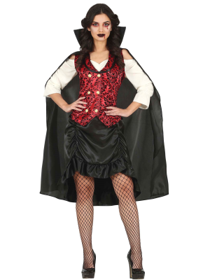 Disfraz de Vampiresa Clasica para Mujer - Disfraces Halloween Vampiros