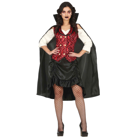 Disfraz de Vampiresa Clasica para Mujer - Disfraces Halloween Vampiros