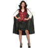 Disfraz de Vampiresa Clasica Corto