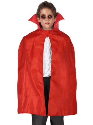 Capa Roja Infantil de 70 Cm - Complementos Disfraces Halloween