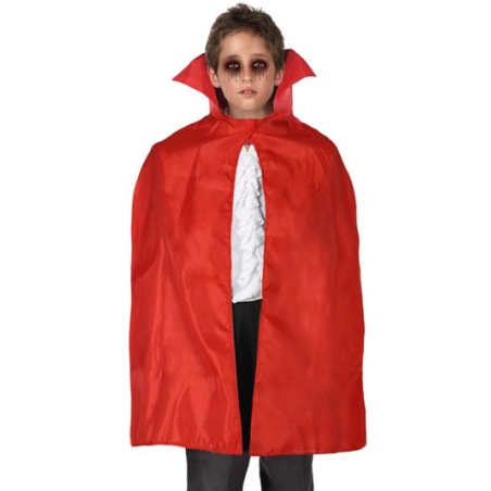 Capa Roja Infantil de 70 Cm - Complementos Disfraces Halloween
