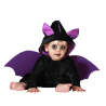 Disfraz de Vampiro Murcielago Morado para Bebe - Disfraces Halloween Vampiros