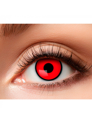 Lentillas Rojas contorno Negro