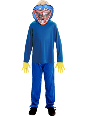 Disfraz de Huggy Wuggy Infantil (dos piezas)