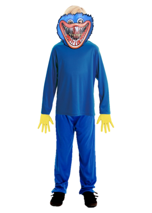 Disfraz de Huggy Wuggy Infantil (dos piezas)