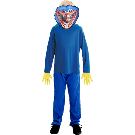 Disfraz de Huggy Wuggy Infantil (dos piezas)
