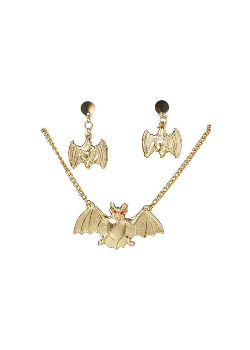 Collar y Pendientes Murcielago - Collares, Pulseras y Anillos
