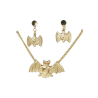 Collar y Pendientes Murcielago - Collares, Pulseras y Anillos