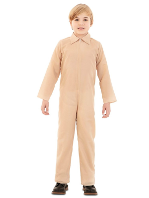 Disfraz de Buzo de Trabajo Crema Infantil