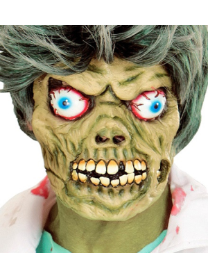 Mascara Zombie Ojos Verde