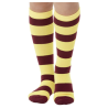 Calcetines de Rayas Amarillos y Granates