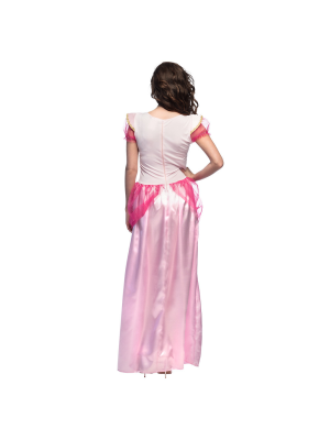 Disfraz de Princesa Rosa