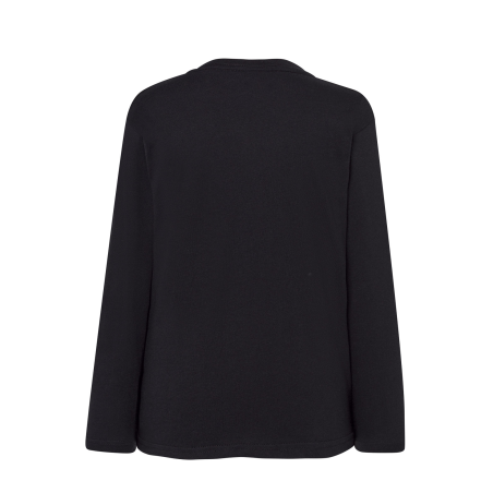 Camiseta Negra Manga Larga Niño