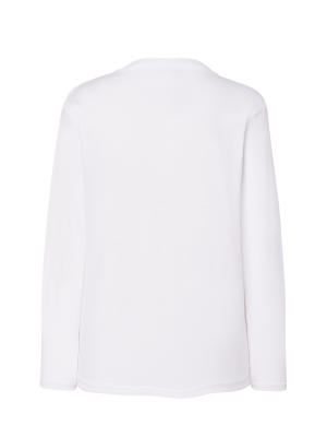 Camiseta Blanca Manga Larga Niño
