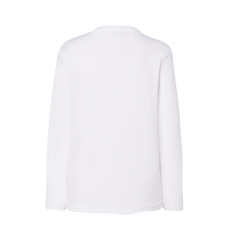 Camiseta Blanca Manga Larga Niño