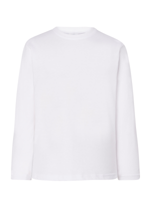 Camiseta Blanca Manga Larga Niño