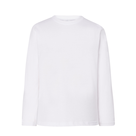 Camiseta Blanca Manga Larga Niño