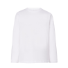 Camiseta Blanca Manga Larga Niño