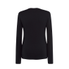 Camiseta Negra Manga Larga Mujer
