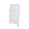 Camiseta Blanca Manga Larga Mujer