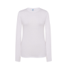 Camiseta Blanca Manga Larga Mujer