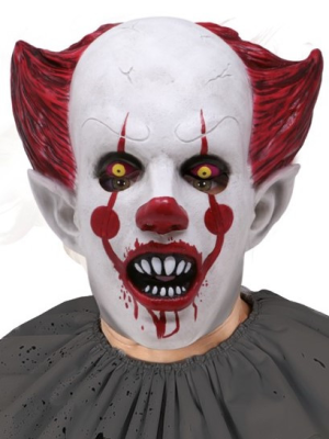 Mascara de Payaso Asesino IT - Complementos de Halloween Pennywise