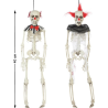 Esqueleto Colgante Payaso 40x9cm