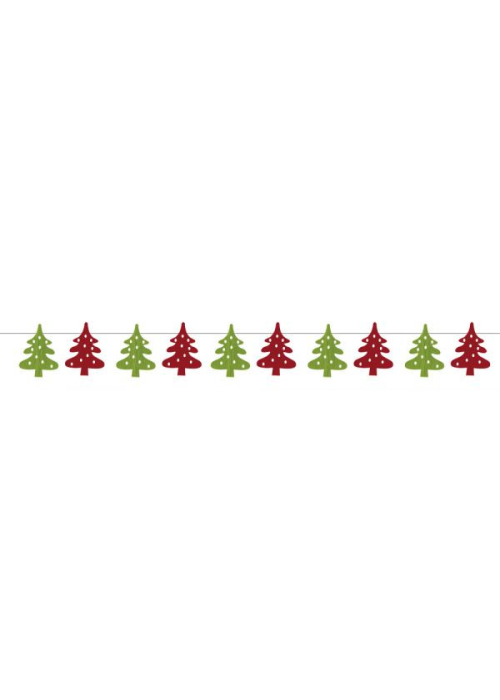 Guirnalda Feliz Navidad Fieltro