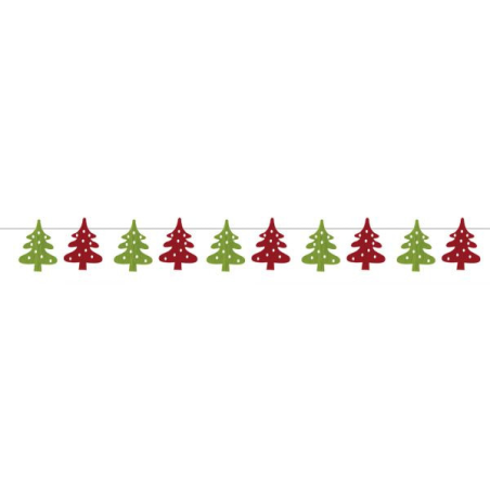 Guirnalda Feliz Navidad Fieltro