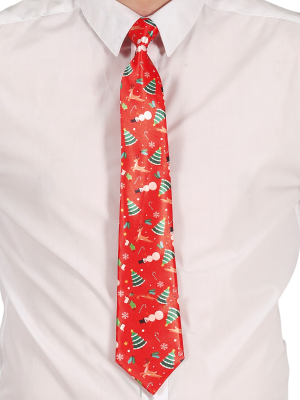 Corbata Roja de Navidad