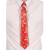 Corbata Roja de Navidad