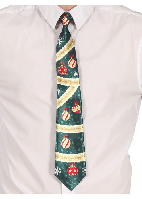 Corbata Bolas de Navidad
