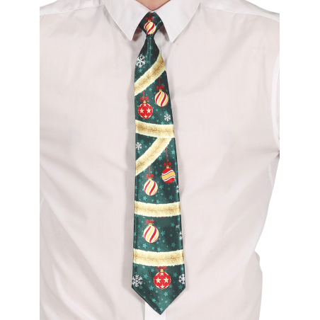 Corbata Bolas de Navidad