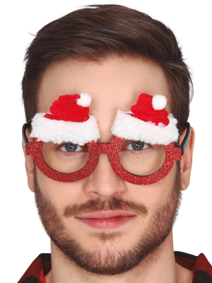 Gafas Gorrito Papa Noel