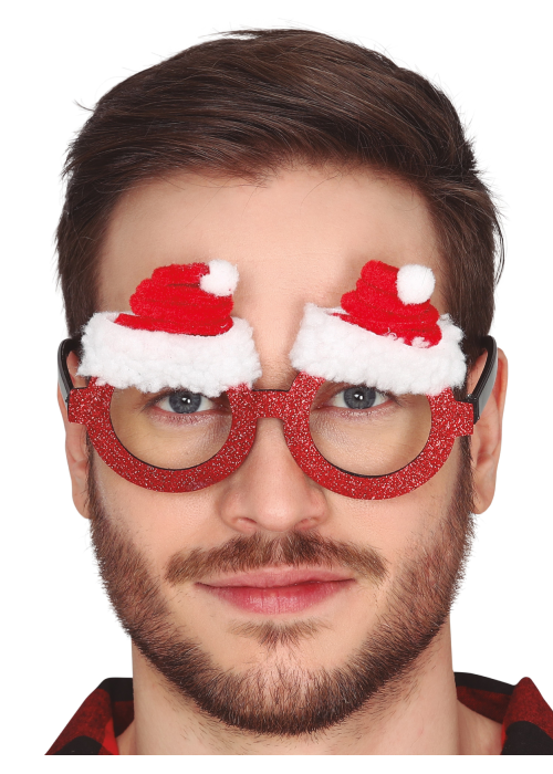 Gafas Gorrito Papa Noel