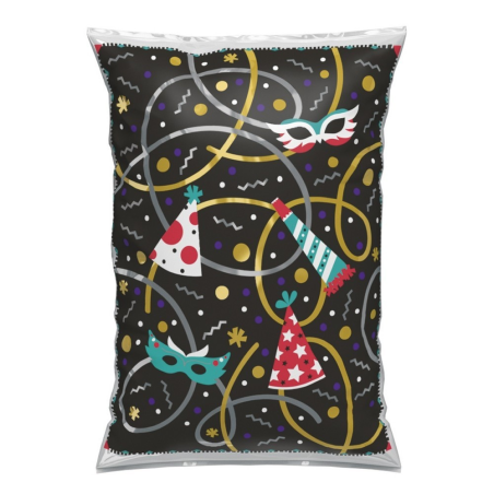 Bolsa de Cotillon Negra Vacia