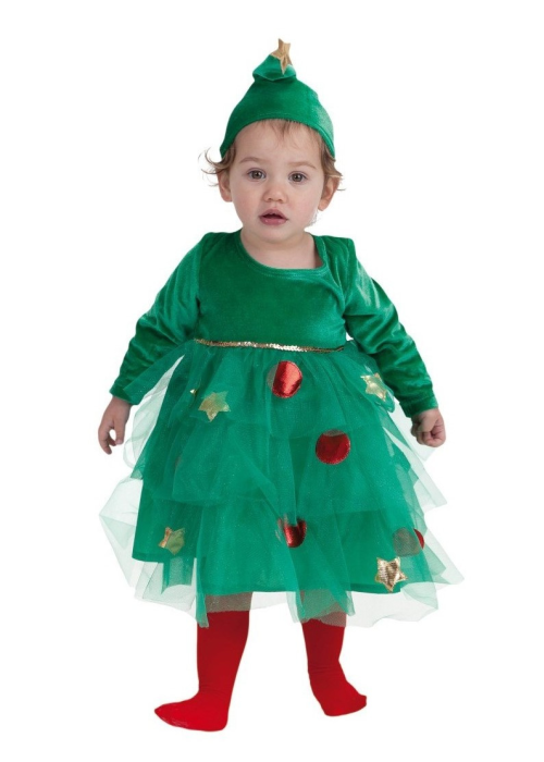 Disfraz de Arbol de Navidad Bebe