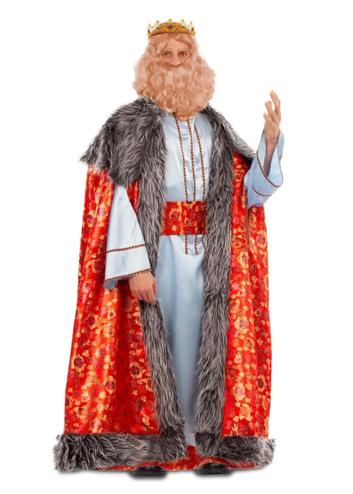 Disfraz de Rey Melchor Azul