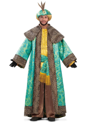 Disfraz de Rey Baltasar Verde