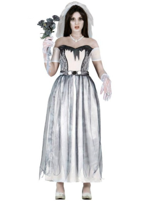 Disfraz de Novia Fantasma  - Disfraces de Halloween para Mujer