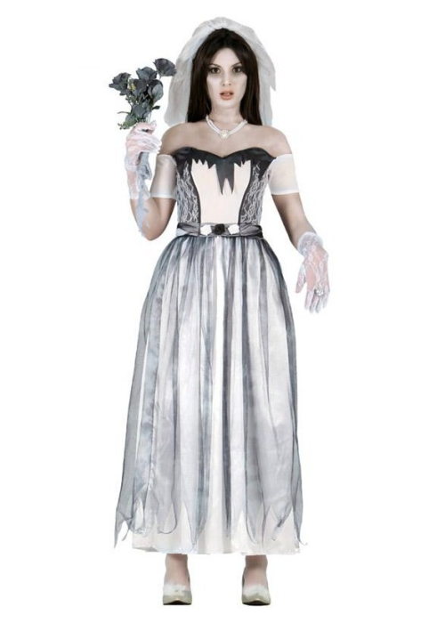 Disfraz de Novia Fantasma  - Disfraces de Halloween para Mujer