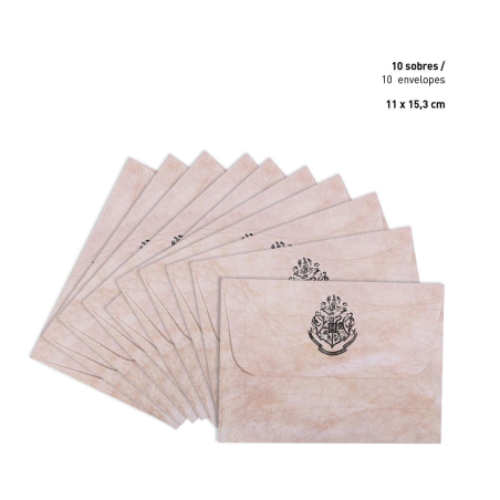 Set de Papeleria Carta Harry Potter Hogwarts