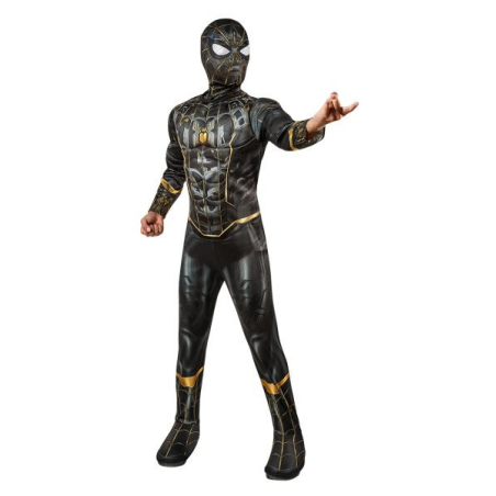 Disfraz de Spiderman 3 Deluxe Black Infantil