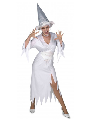 Disfraz de Bruja Blanca - Disfraces de Halloween para Mujer
