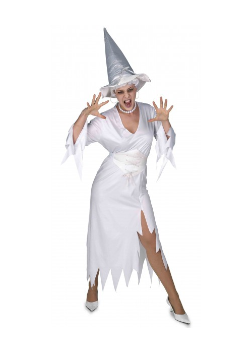Disfraz de Bruja Blanca - Disfraces de Halloween para Mujer
