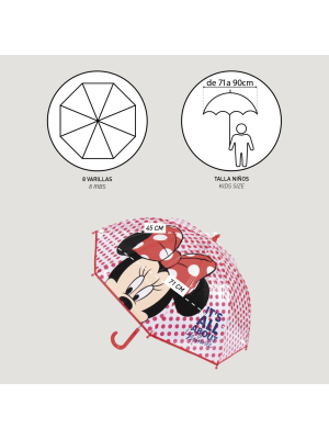 Paraguas Burbuja Minnie