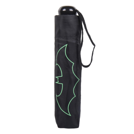Paraguas Plegable Batman Logo Verde