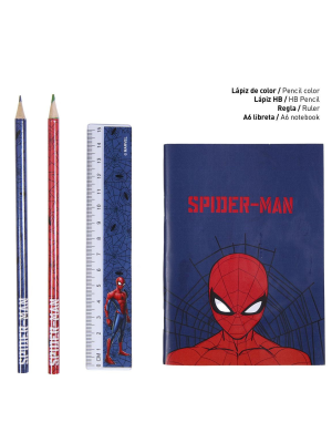 Set de Papeleria Spiderman