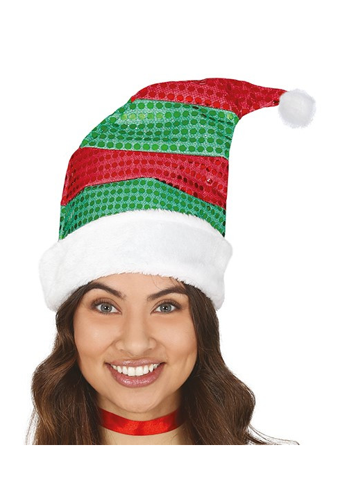 Gorro Elfo con Lentejuelas